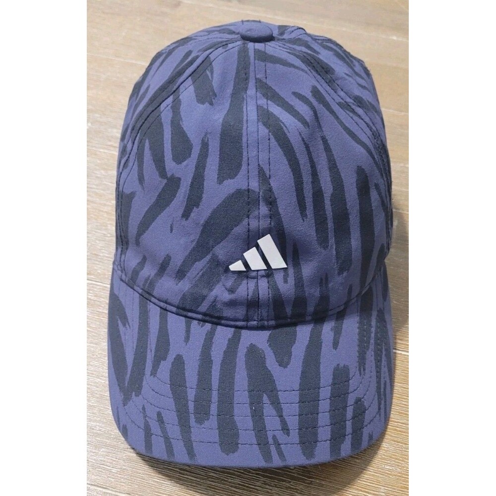 Adidas AEROREADY Tiger Graphic Cap Navy Blue Youth Size Hat Lightweight